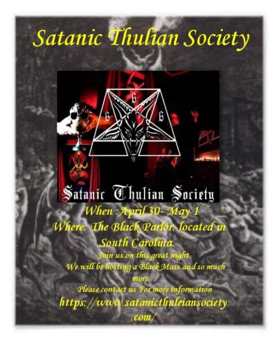 A Black Mass on Walpurgisnacht night